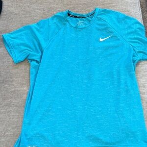 Nike Men's Teal Dri-FIT Short Sleeve Tee